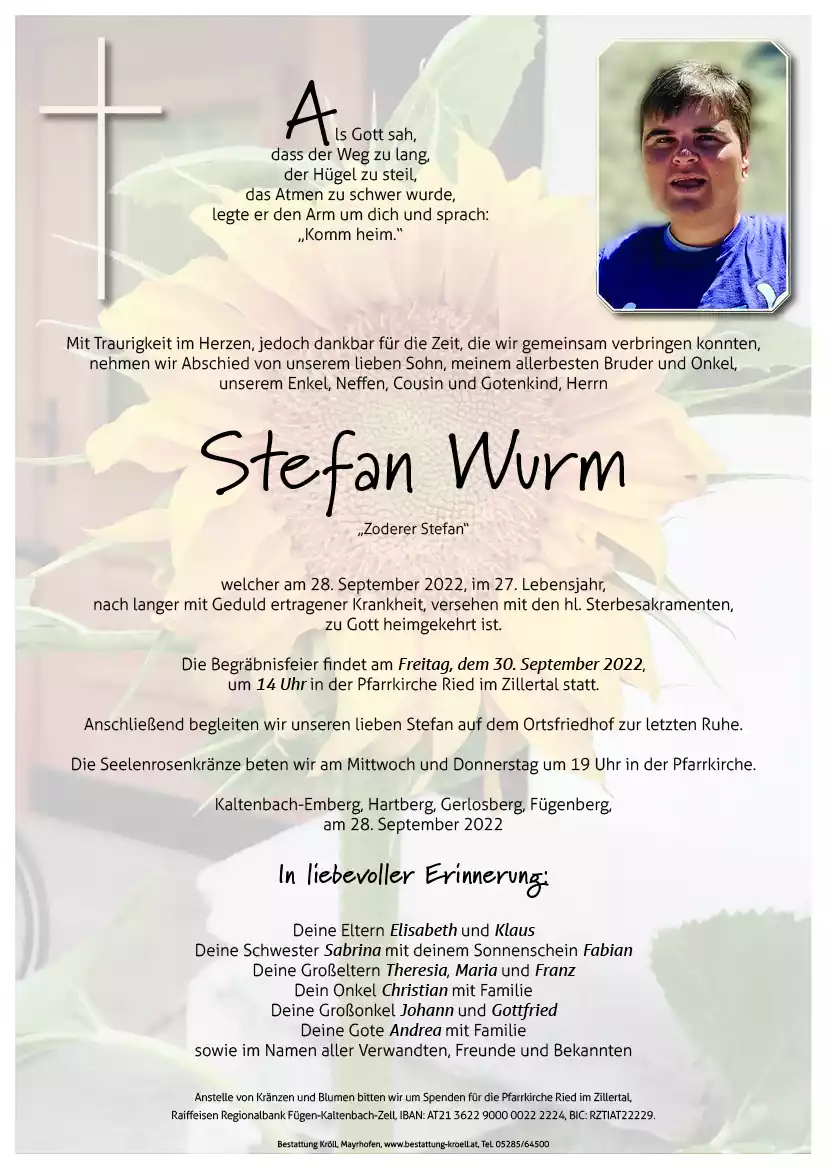 Parte von Stefan Wurm